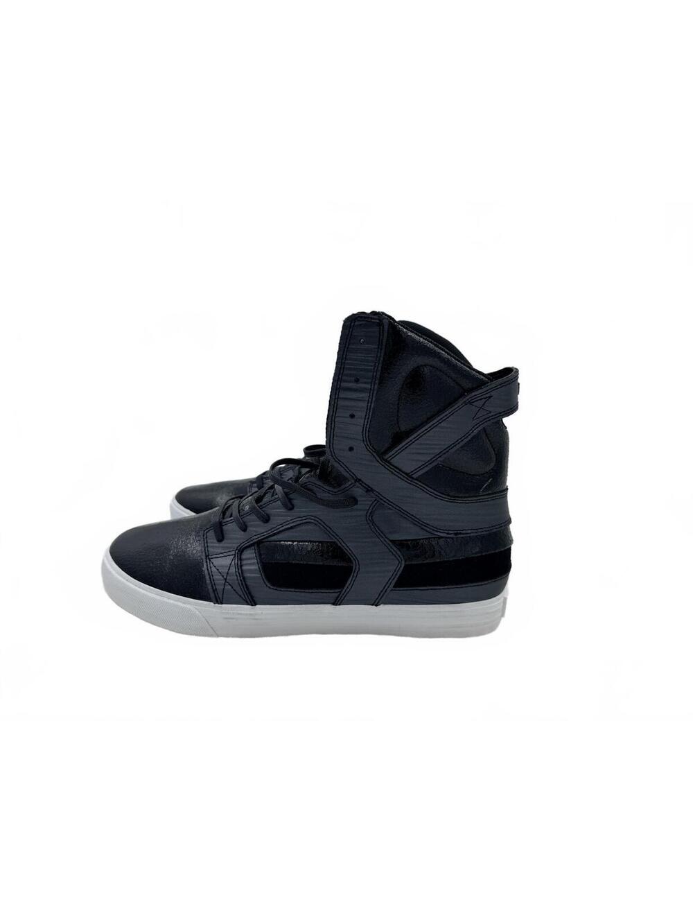 Supra Skytop II US13/UK12 08008-033-M Black/Black/White NIB - Picture 3 of 8